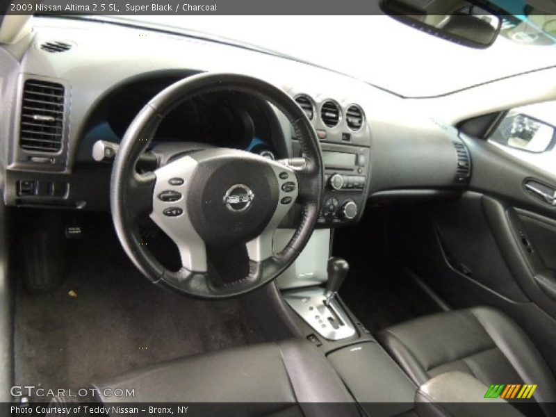 Super Black / Charcoal 2009 Nissan Altima 2.5 SL