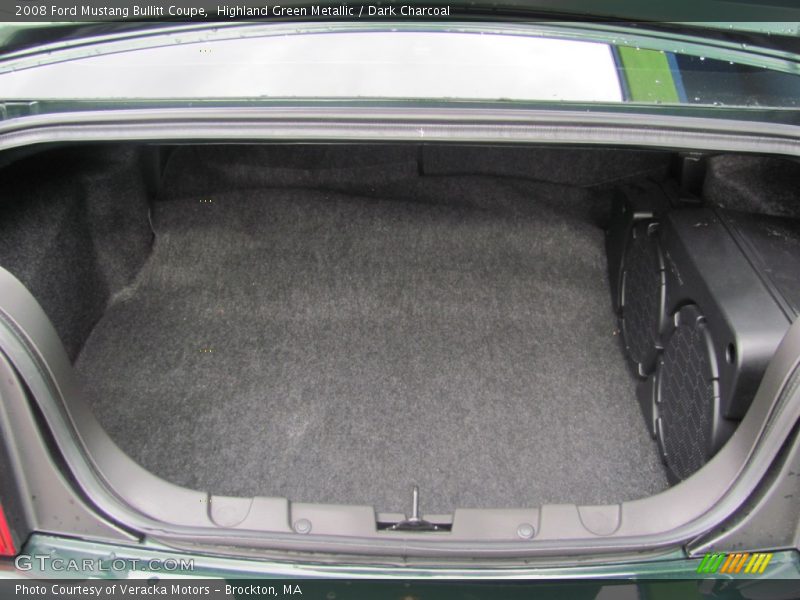  2008 Mustang Bullitt Coupe Trunk