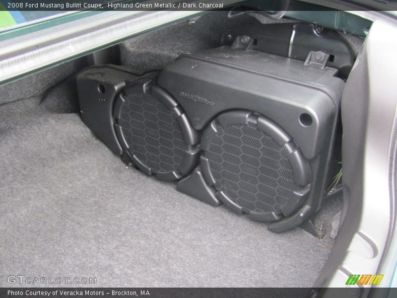 Audio System of 2008 Mustang Bullitt Coupe