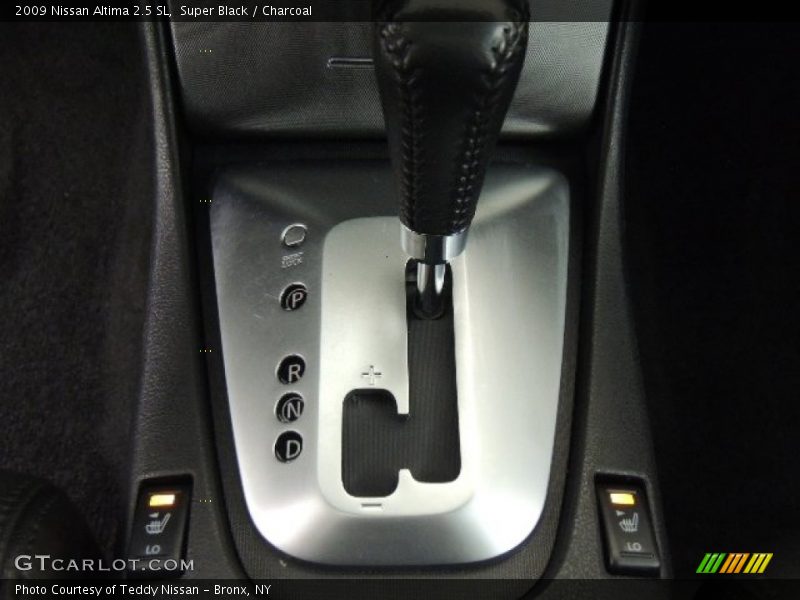 Super Black / Charcoal 2009 Nissan Altima 2.5 SL