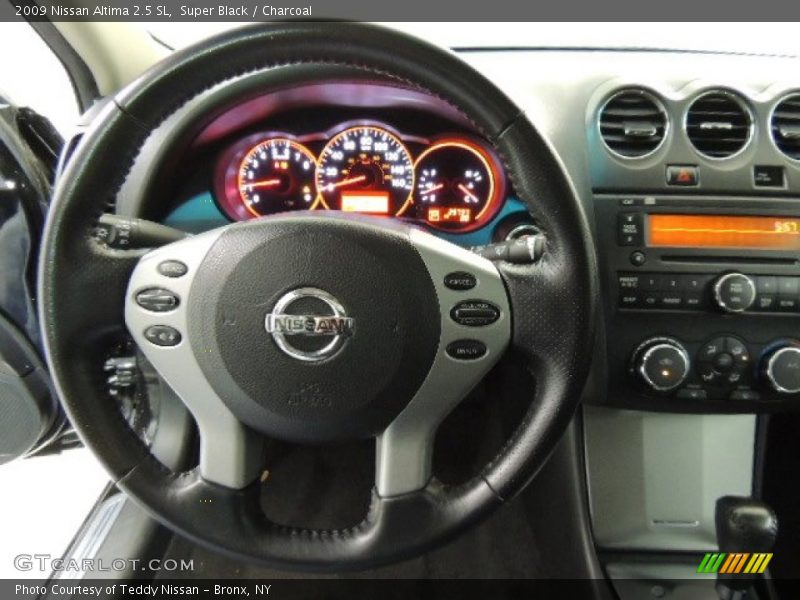 Super Black / Charcoal 2009 Nissan Altima 2.5 SL