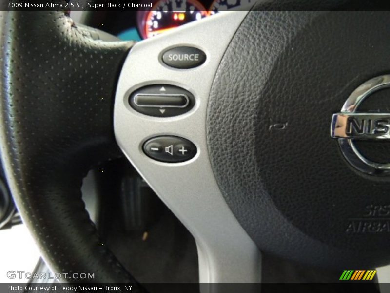 Super Black / Charcoal 2009 Nissan Altima 2.5 SL