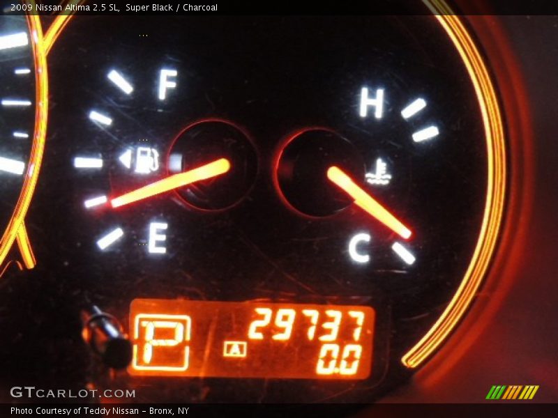 Super Black / Charcoal 2009 Nissan Altima 2.5 SL