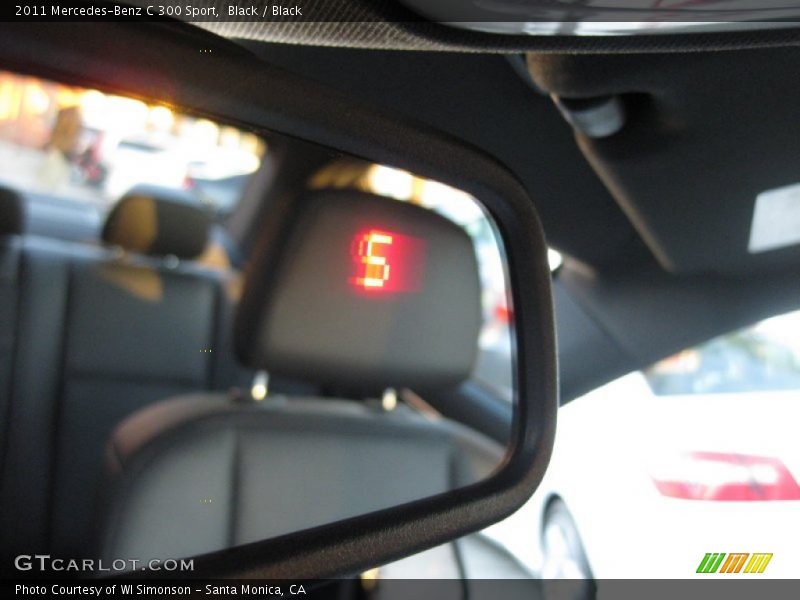 Black / Black 2011 Mercedes-Benz C 300 Sport