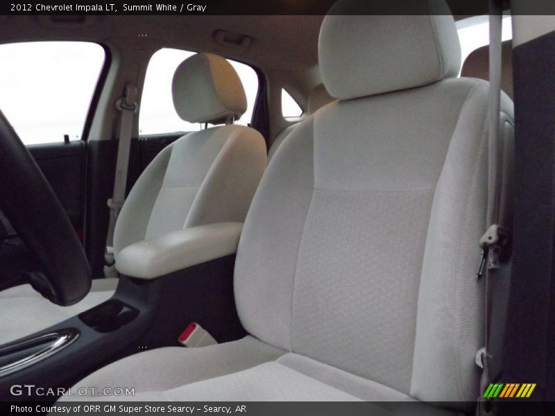 Summit White / Gray 2012 Chevrolet Impala LT