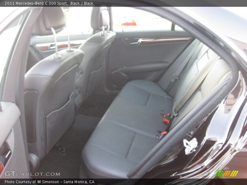 Black / Black 2011 Mercedes-Benz C 300 Sport
