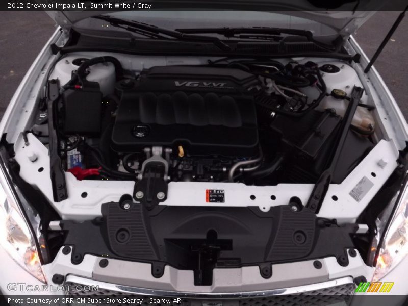 Summit White / Gray 2012 Chevrolet Impala LT