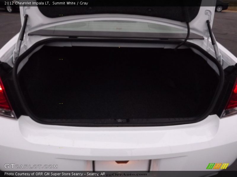 Summit White / Gray 2012 Chevrolet Impala LT