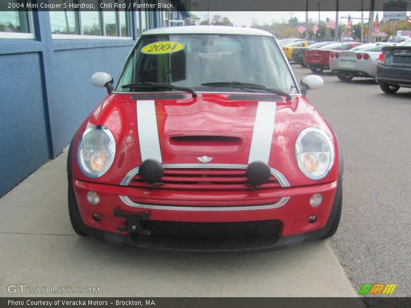 Chili Red / Panther Black 2004 Mini Cooper S Hardtop