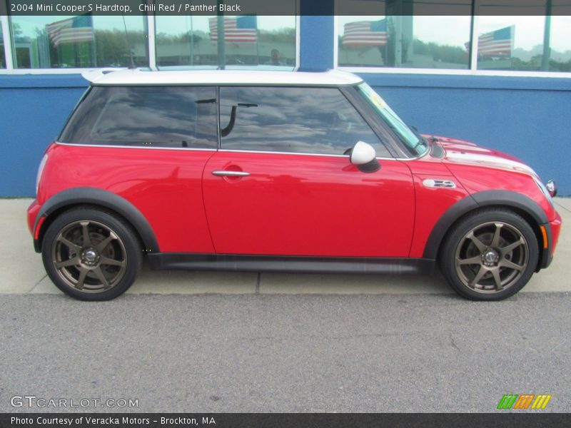 Chili Red / Panther Black 2004 Mini Cooper S Hardtop