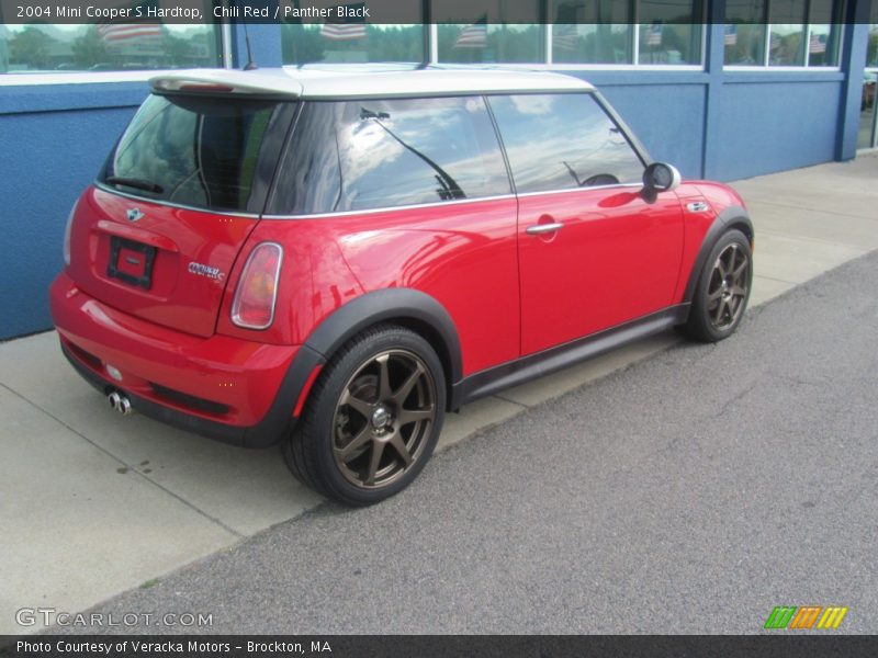 Chili Red / Panther Black 2004 Mini Cooper S Hardtop