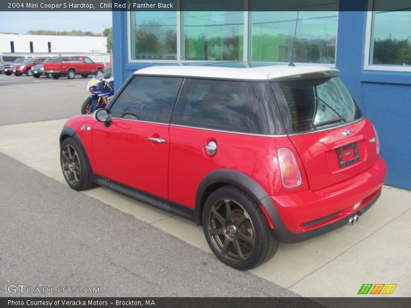 Chili Red / Panther Black 2004 Mini Cooper S Hardtop