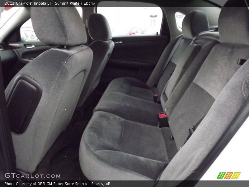 Summit White / Ebony 2012 Chevrolet Impala LT
