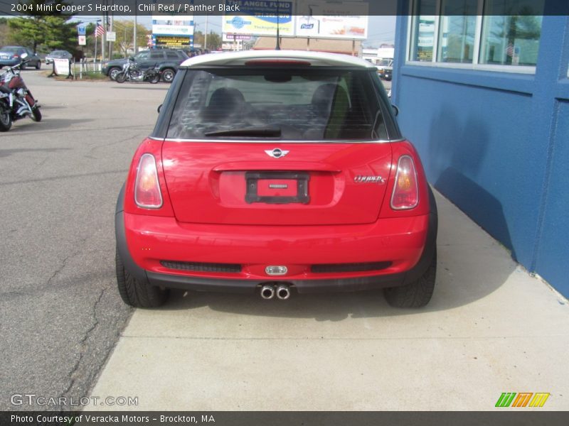 Chili Red / Panther Black 2004 Mini Cooper S Hardtop