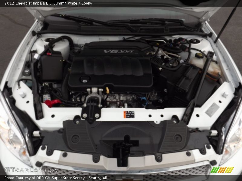 Summit White / Ebony 2012 Chevrolet Impala LT