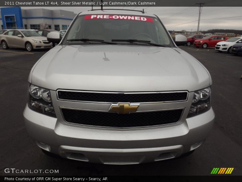 Sheer Silver Metallic / Light Cashmere/Dark Cashmere 2011 Chevrolet Tahoe LT 4x4