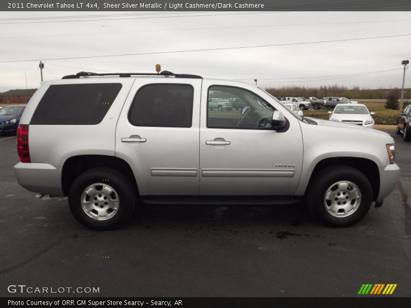 Sheer Silver Metallic / Light Cashmere/Dark Cashmere 2011 Chevrolet Tahoe LT 4x4