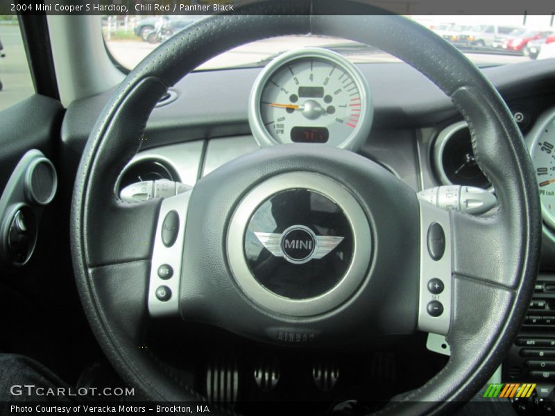Chili Red / Panther Black 2004 Mini Cooper S Hardtop