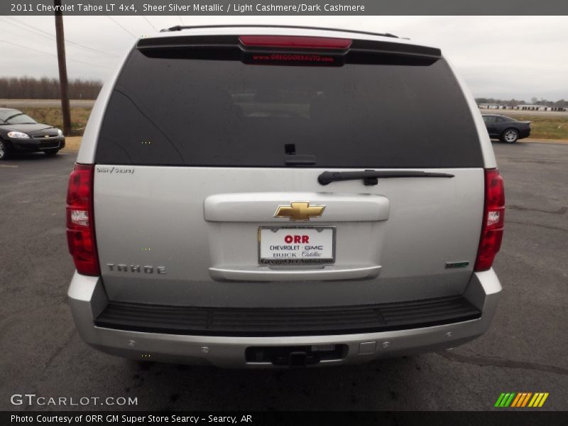 Sheer Silver Metallic / Light Cashmere/Dark Cashmere 2011 Chevrolet Tahoe LT 4x4