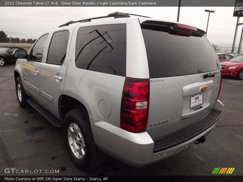 Sheer Silver Metallic / Light Cashmere/Dark Cashmere 2011 Chevrolet Tahoe LT 4x4