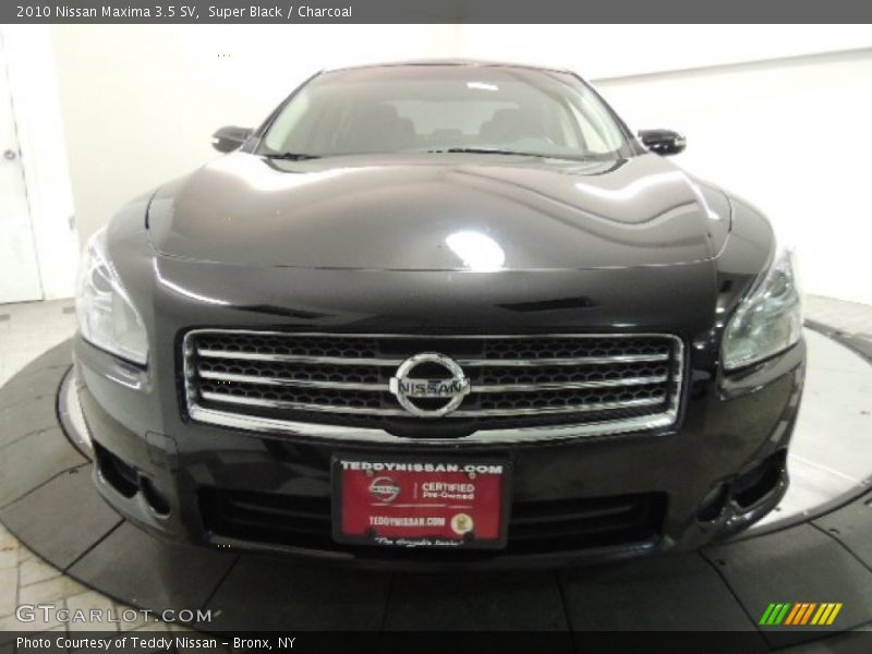 Super Black / Charcoal 2010 Nissan Maxima 3.5 SV