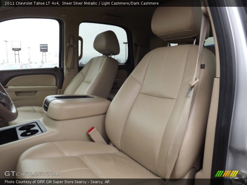 Sheer Silver Metallic / Light Cashmere/Dark Cashmere 2011 Chevrolet Tahoe LT 4x4