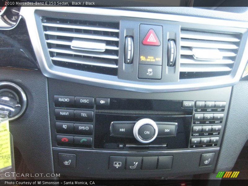 Black / Black 2010 Mercedes-Benz E 350 Sedan