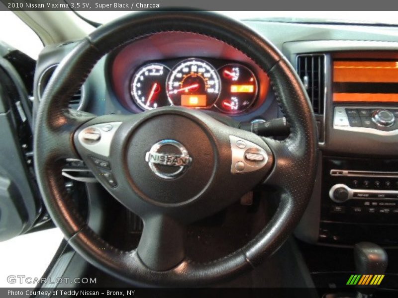 Super Black / Charcoal 2010 Nissan Maxima 3.5 SV