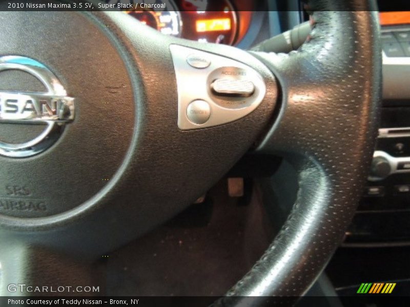 Super Black / Charcoal 2010 Nissan Maxima 3.5 SV
