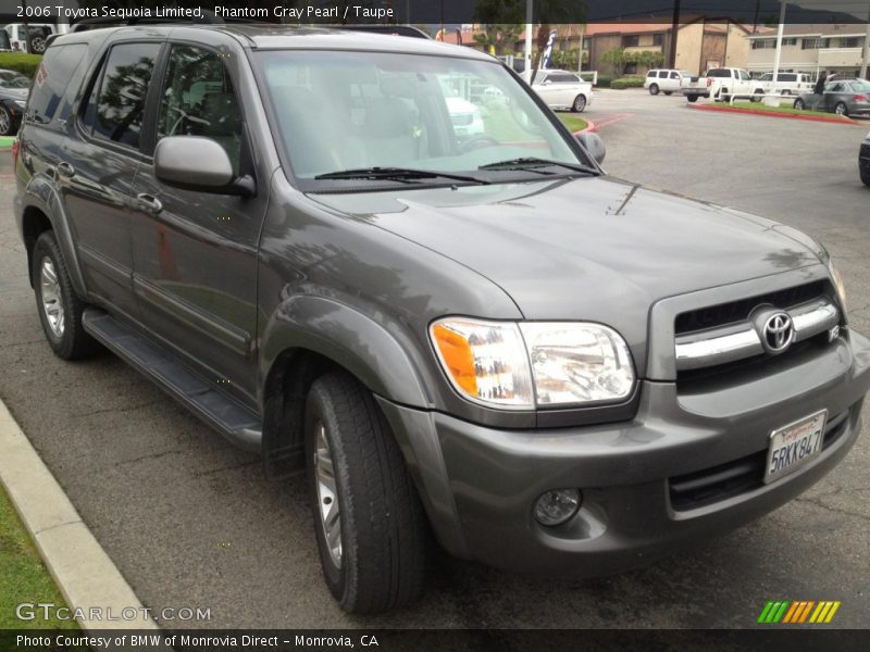 Phantom Gray Pearl / Taupe 2006 Toyota Sequoia Limited