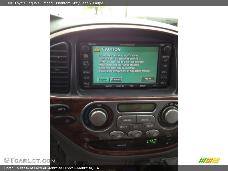 Phantom Gray Pearl / Taupe 2006 Toyota Sequoia Limited