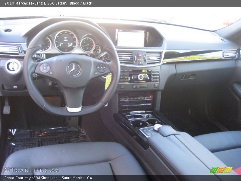 Black / Black 2010 Mercedes-Benz E 350 Sedan