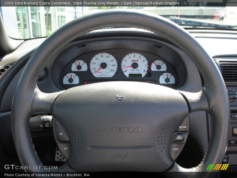  2003 Mustang Cobra Convertible Steering Wheel