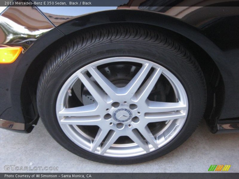Black / Black 2010 Mercedes-Benz E 350 Sedan