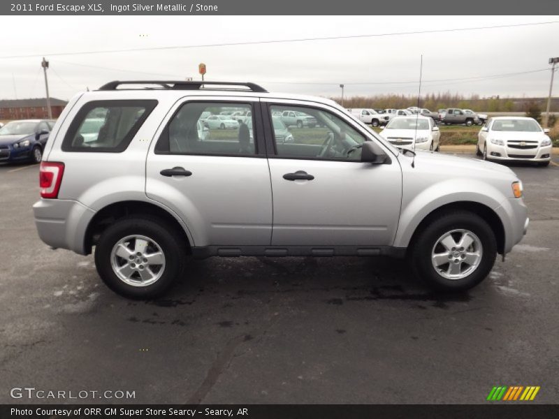 Ingot Silver Metallic / Stone 2011 Ford Escape XLS