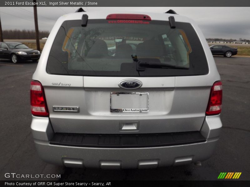 Ingot Silver Metallic / Stone 2011 Ford Escape XLS