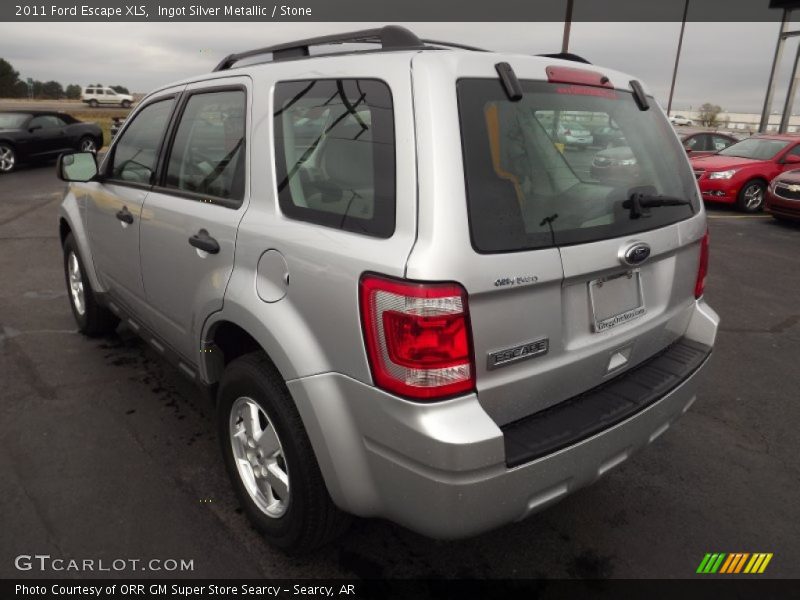 Ingot Silver Metallic / Stone 2011 Ford Escape XLS