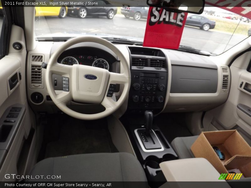 Ingot Silver Metallic / Stone 2011 Ford Escape XLS