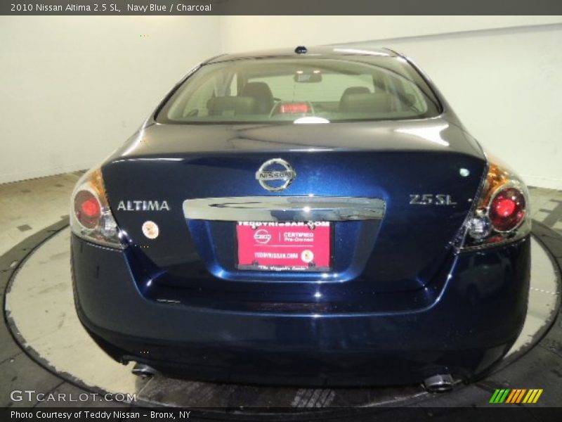 Navy Blue / Charcoal 2010 Nissan Altima 2.5 SL