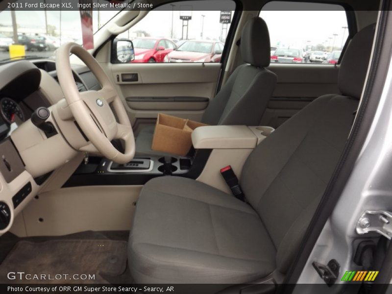Ingot Silver Metallic / Stone 2011 Ford Escape XLS
