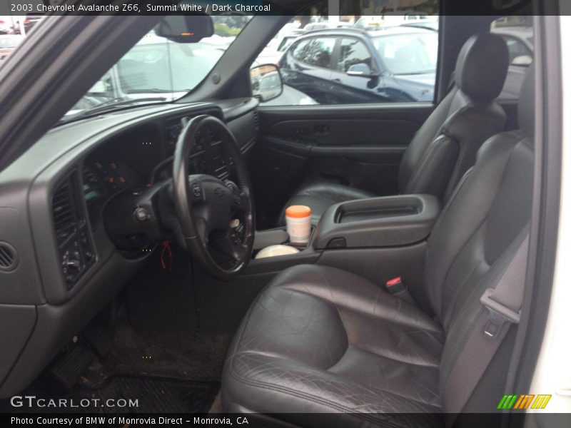 Summit White / Dark Charcoal 2003 Chevrolet Avalanche Z66
