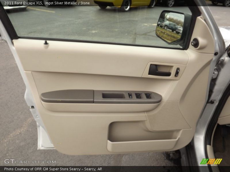 Ingot Silver Metallic / Stone 2011 Ford Escape XLS