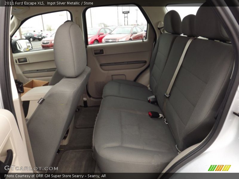 Ingot Silver Metallic / Stone 2011 Ford Escape XLS