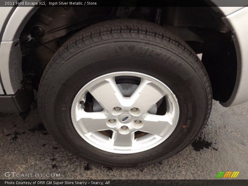 Ingot Silver Metallic / Stone 2011 Ford Escape XLS