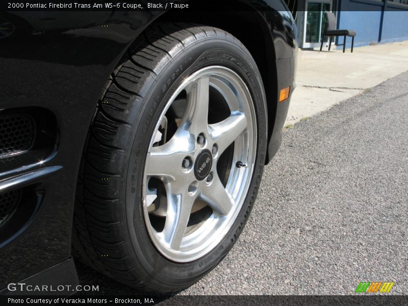 Black / Taupe 2000 Pontiac Firebird Trans Am WS-6 Coupe