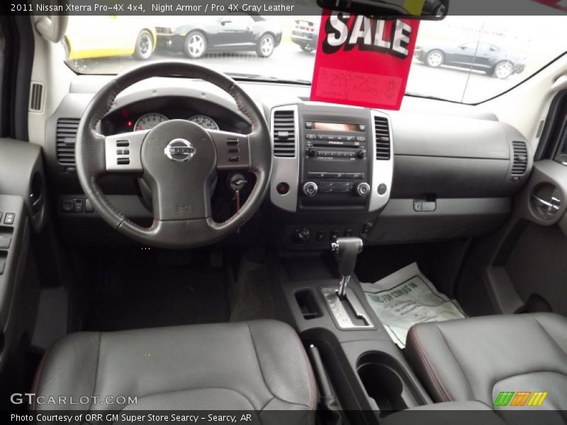Night Armor / Pro 4X Gray Leather 2011 Nissan Xterra Pro-4X 4x4