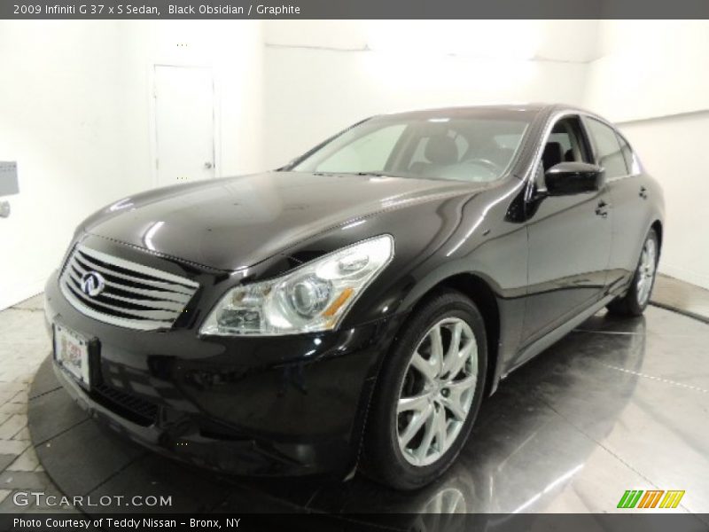 Black Obsidian / Graphite 2009 Infiniti G 37 x S Sedan
