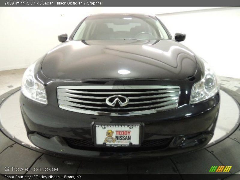 Black Obsidian / Graphite 2009 Infiniti G 37 x S Sedan