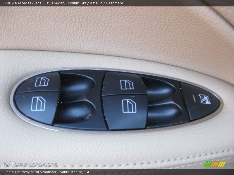 Indium Grey Metallic / Cashmere 2009 Mercedes-Benz E 350 Sedan