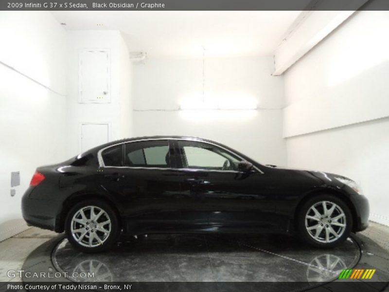 Black Obsidian / Graphite 2009 Infiniti G 37 x S Sedan